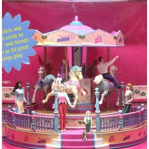 2001 Barbie-Holiday Go Round 29111 BRAND NEW